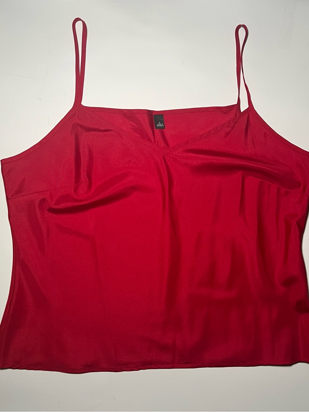 Women’s Red Camisole Tank Top